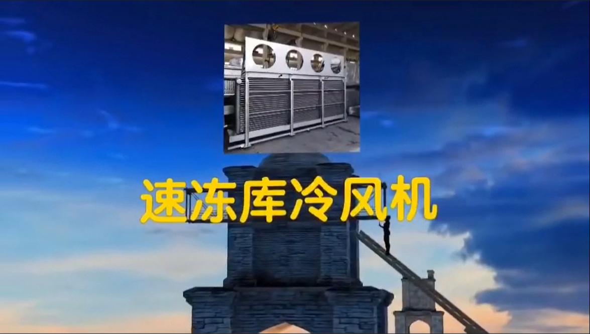 Ultra low temperature freezer cold air fan